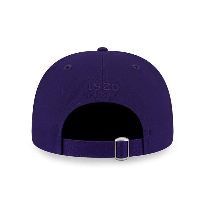 9FORTY A-Frame New Era Basic Script Purple Adjustable
