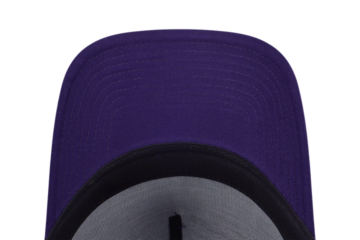 9FORTY A-Frame New Era Basic Script Purple Adjustable