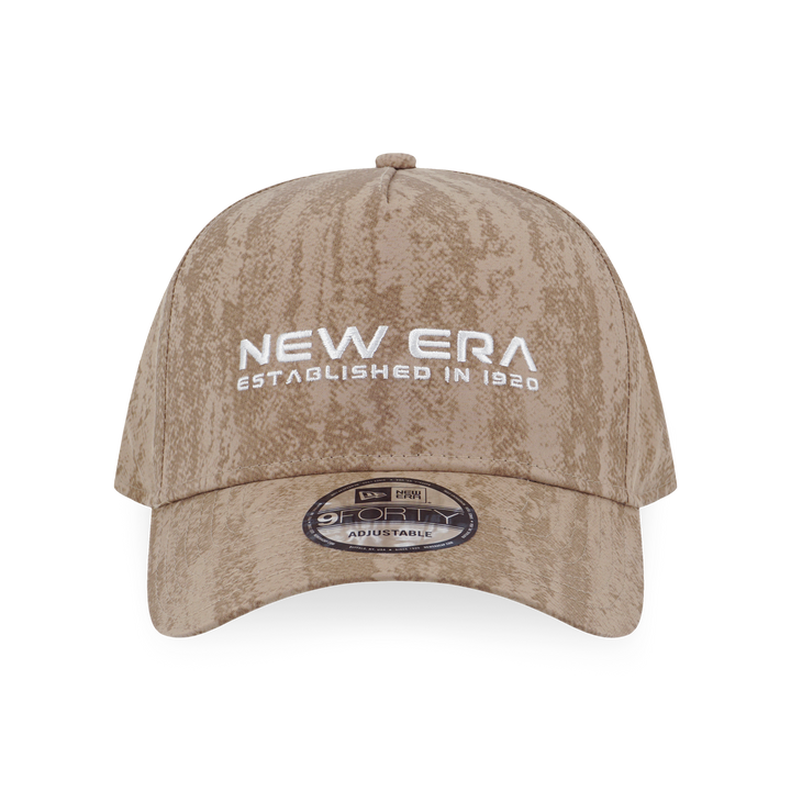 9FORTY A-Frame New Era Comic Space Khaki Adjustable