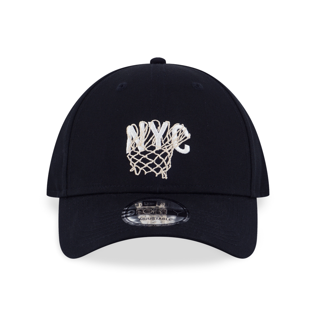 9FORTY New Era Basketball Club NYC Black Adjustable