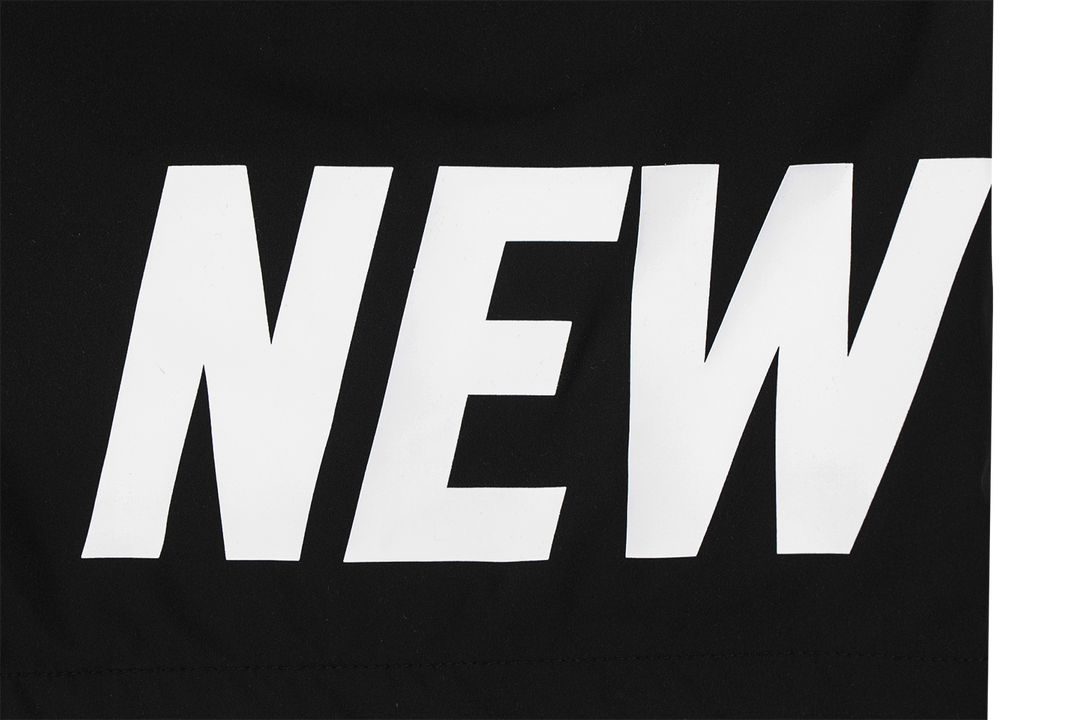 New Era Basic Outdoor Bold Black Woven Shorts