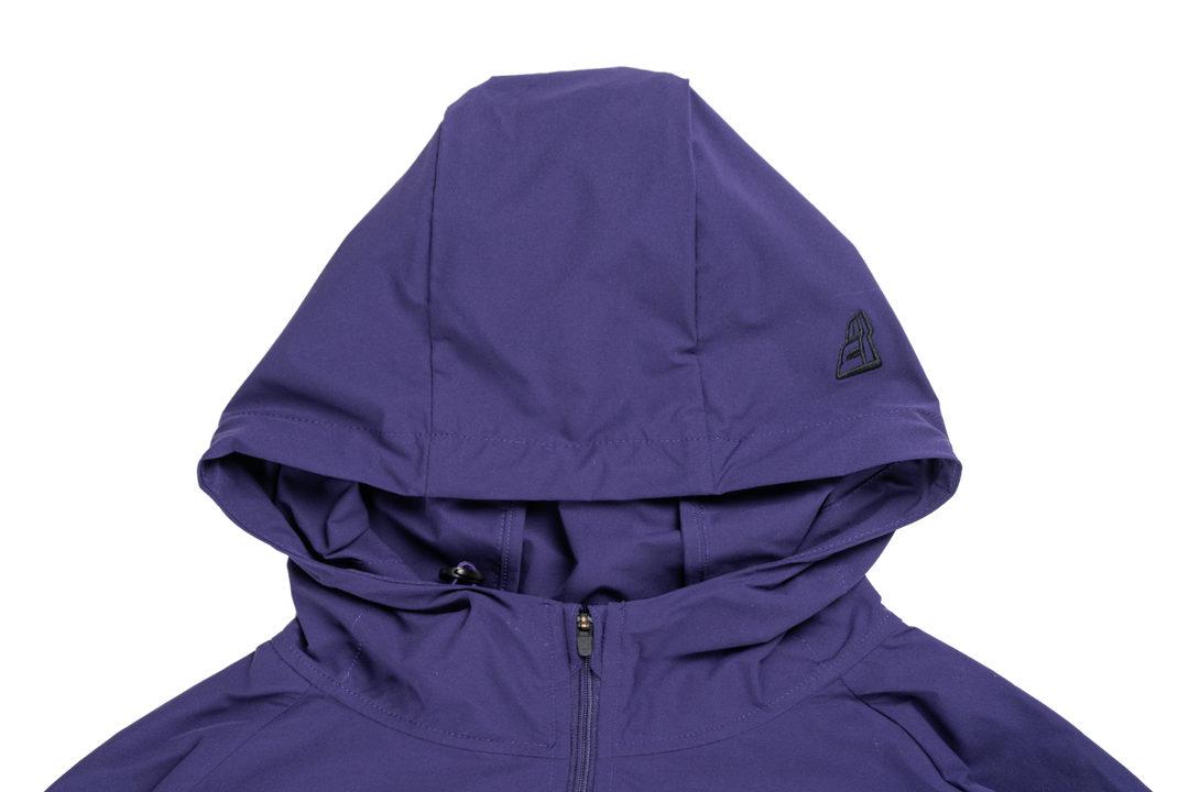 New Era Basic Outdoor Bold Purple Windbreaker Jacket