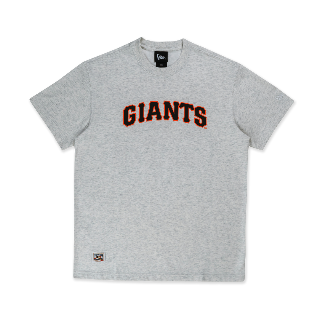 San Francisco Giants MLB Cooperstown Light Heather Gray Short Sleeve T Shirt