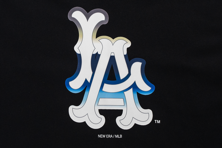 Raceway Los Angeles Angels Cooperstown Black Short Sleeves T-Shirt