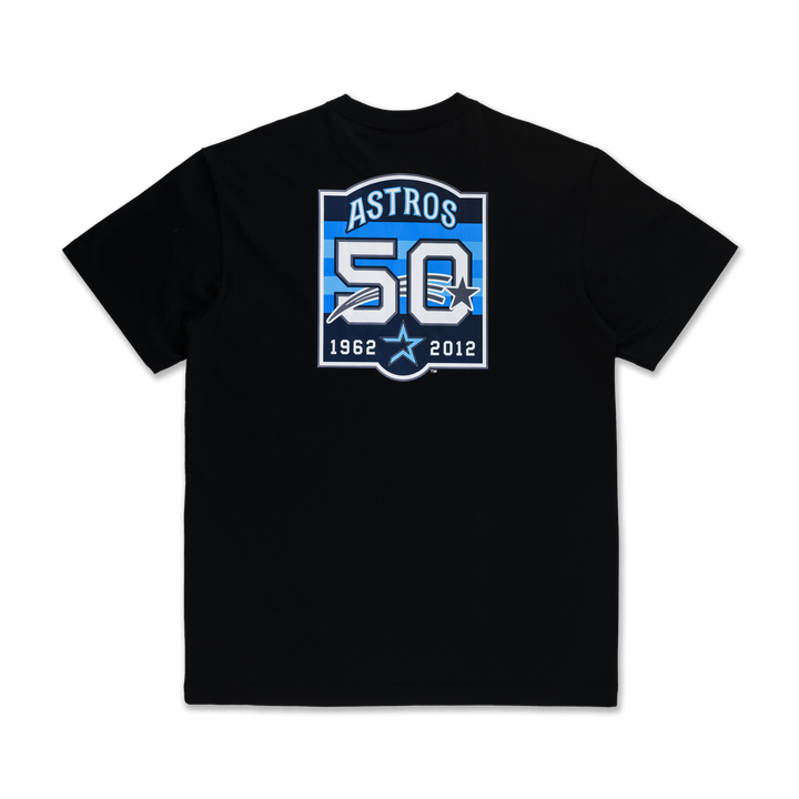Raceway Houston Astros Cooperstown Black Short Sleeves T-Shirt