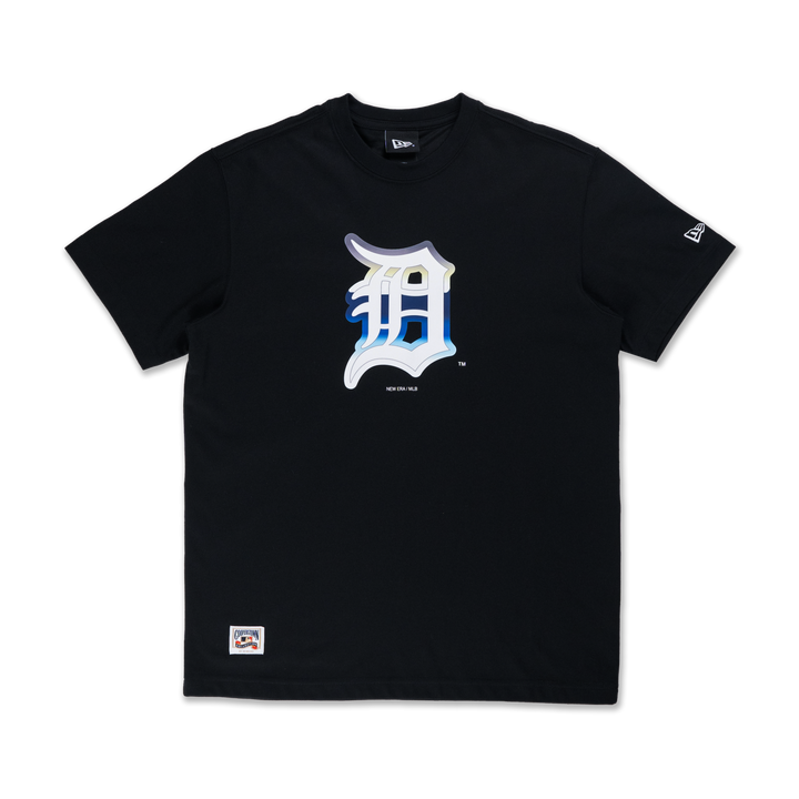Raceway Detroit Tigers Cooperstown Black Short Sleeves T-Shirt