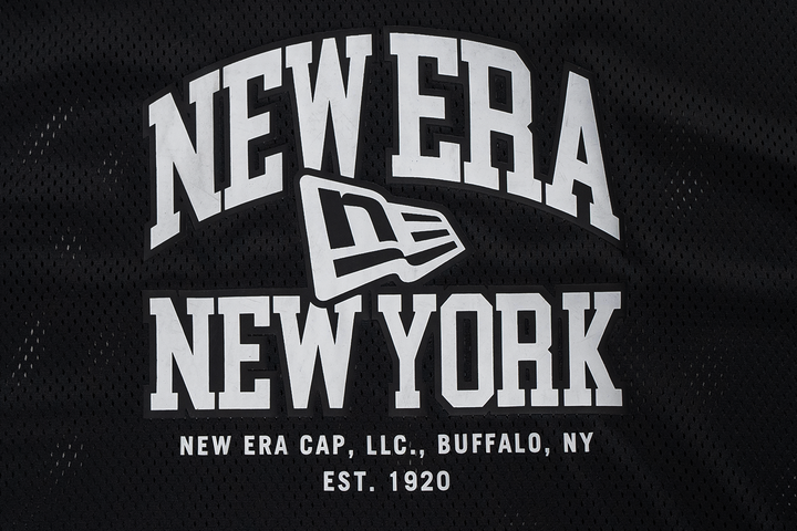 New Era Basketball Club Black Oversized Short Sleeve T-Shirt
