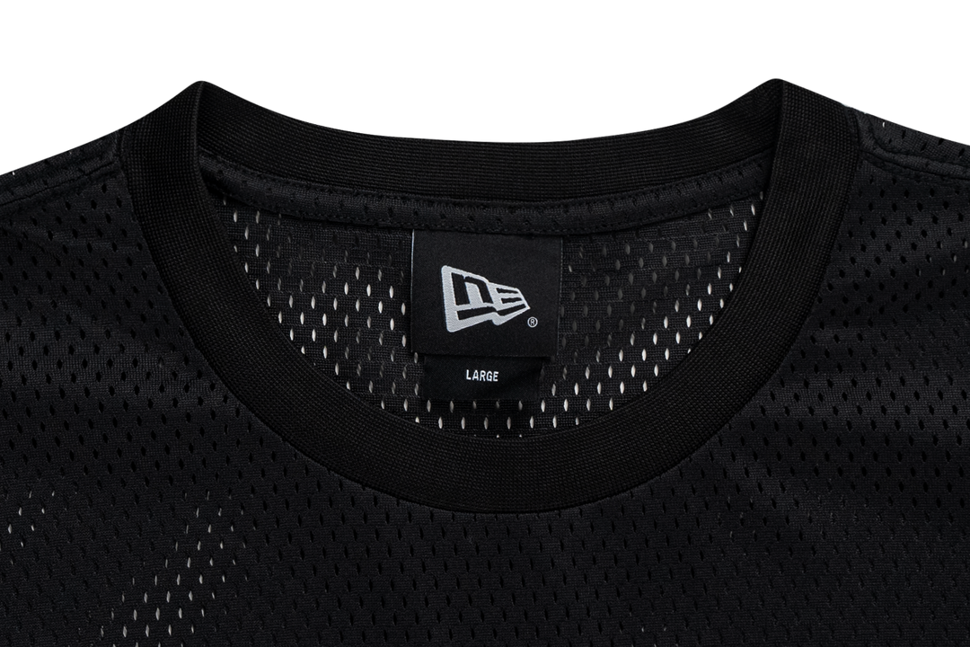 New Era Basketball Club Black Oversized Short Sleeve T-Shirt