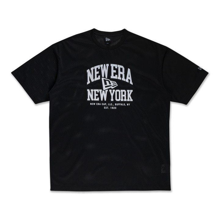 New Era Basketball Club Black Oversized Short Sleeve T-Shirt