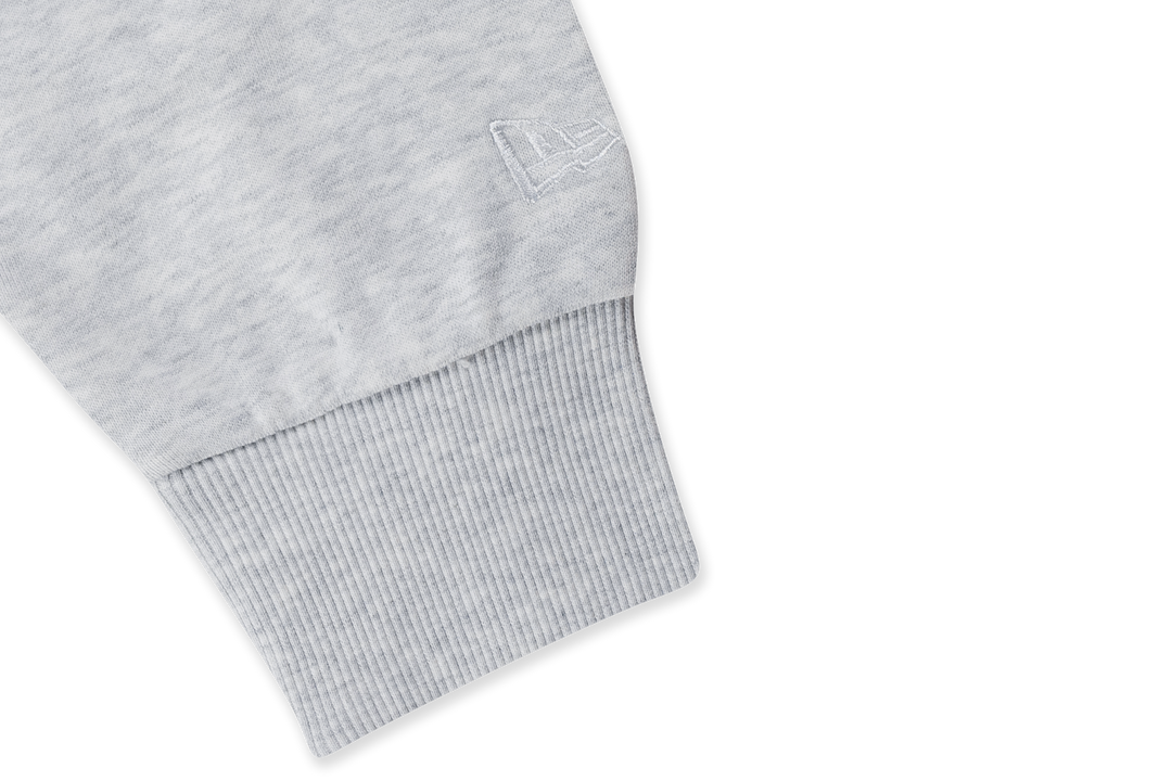 Boro Contemporary Light Heather Gray Crew Neck Sweatshirt
