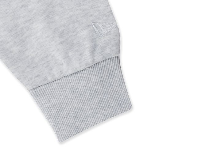 Boro Contemporary Light Heather Gray Crew Neck Sweatshirt