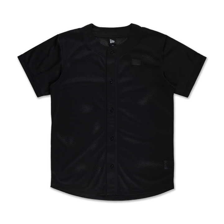 New Era Dark 90S Black Baseball Jersey