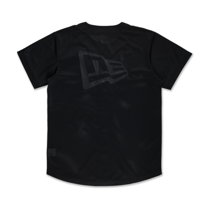 New Era Dark 90S Black Baseball Jersey