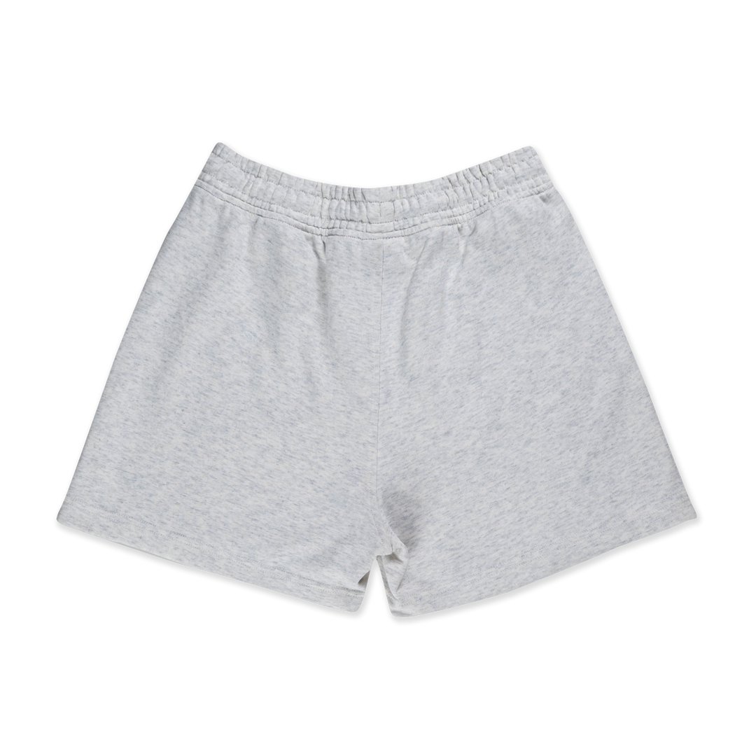 Women New York Yankees Color Era Light Heather Gray Knit Shorts
