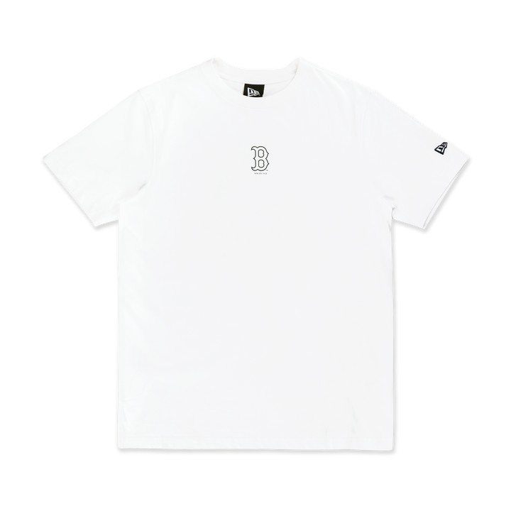 Boston Red Sox Boro Contemporary White Short Sleeve T-Shirt