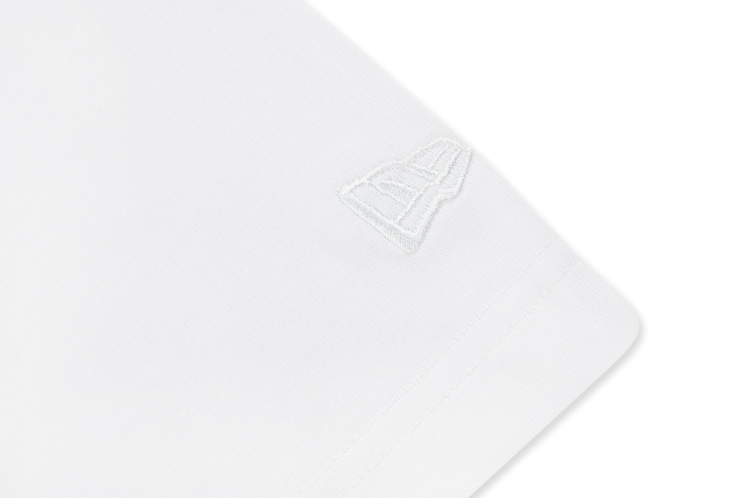 Comic Space White Oversized Short Sleeve T-Shirt