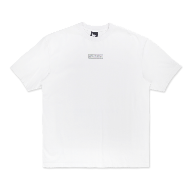 Comic Space White Oversized Short Sleeve T-Shirt