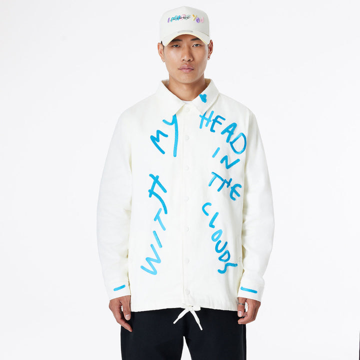 Ricardo Luevanos x New Era Off White Coach Jacket