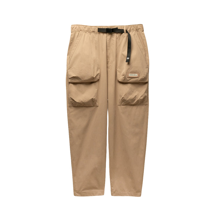 Khaki Woven Cargo Pants