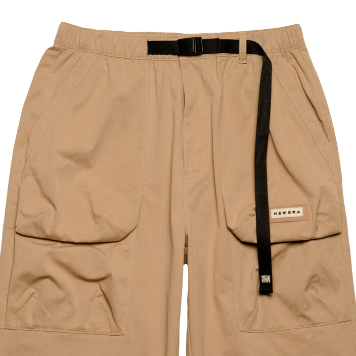 Khaki Woven Cargo Pants