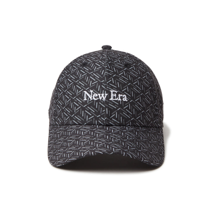 9FORTY Golf Geometric Pattern Black Snapback