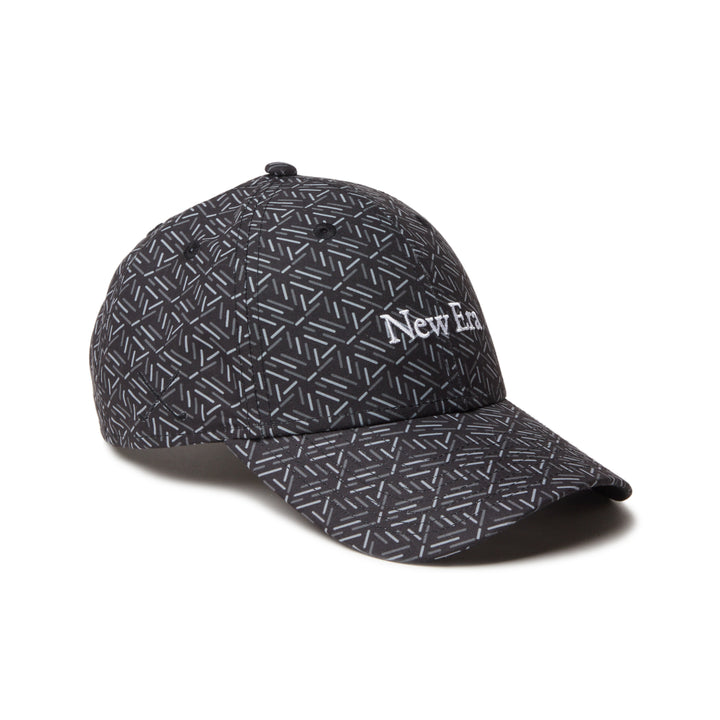 9FORTY Golf Geometric Pattern Black Snapback