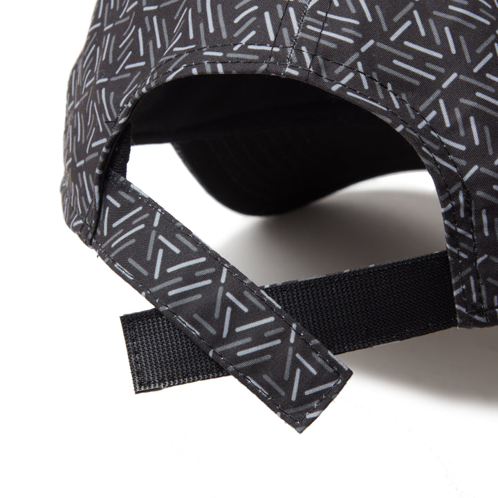 9FORTY Golf Geometric Pattern Black Snapback