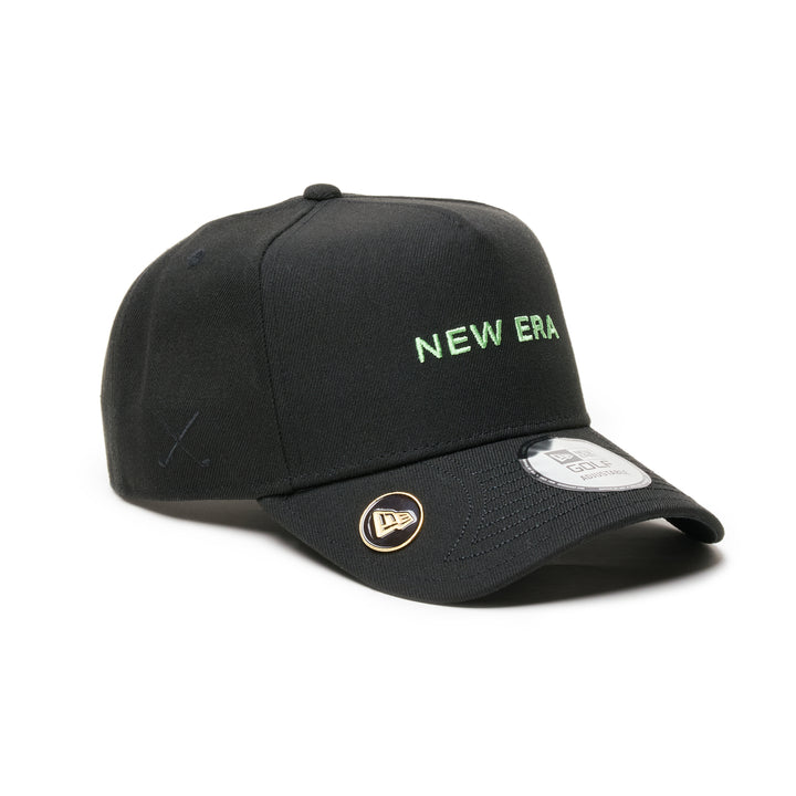 9FORTY A-Frame Golf On Par Simple Black Snapback