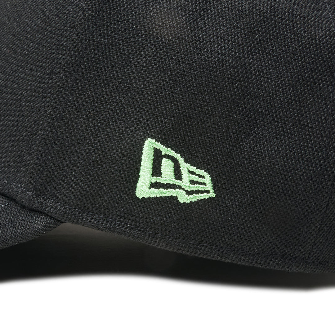 9FORTY A-Frame Golf On Par Simple Black Snapback