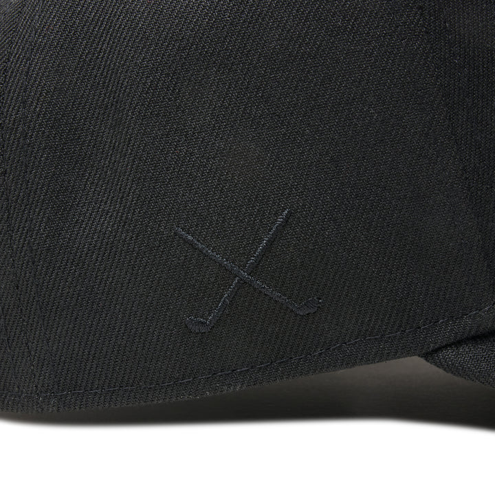 9FORTY A-Frame Golf On Par Simple Black Snapback