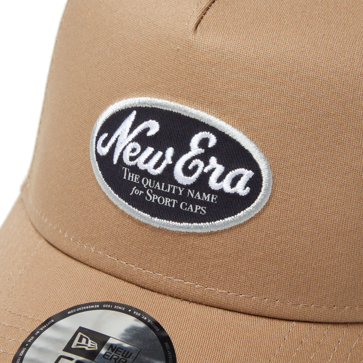 9FORTY A-Frame Golf Stretch Cotton Washable Oval Khaki Snapback
