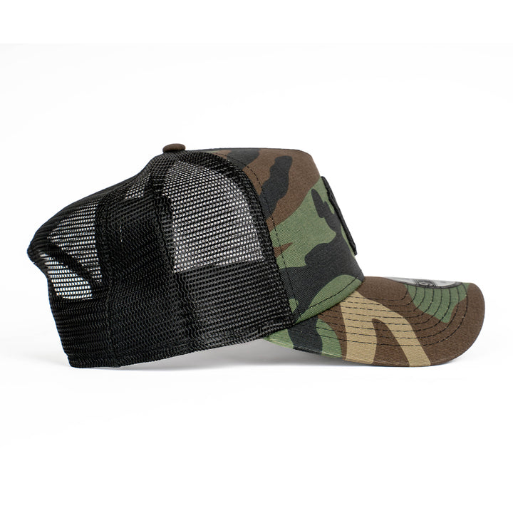 9FORTY A-Frame Trucker New York Yankees Camo Snapback
