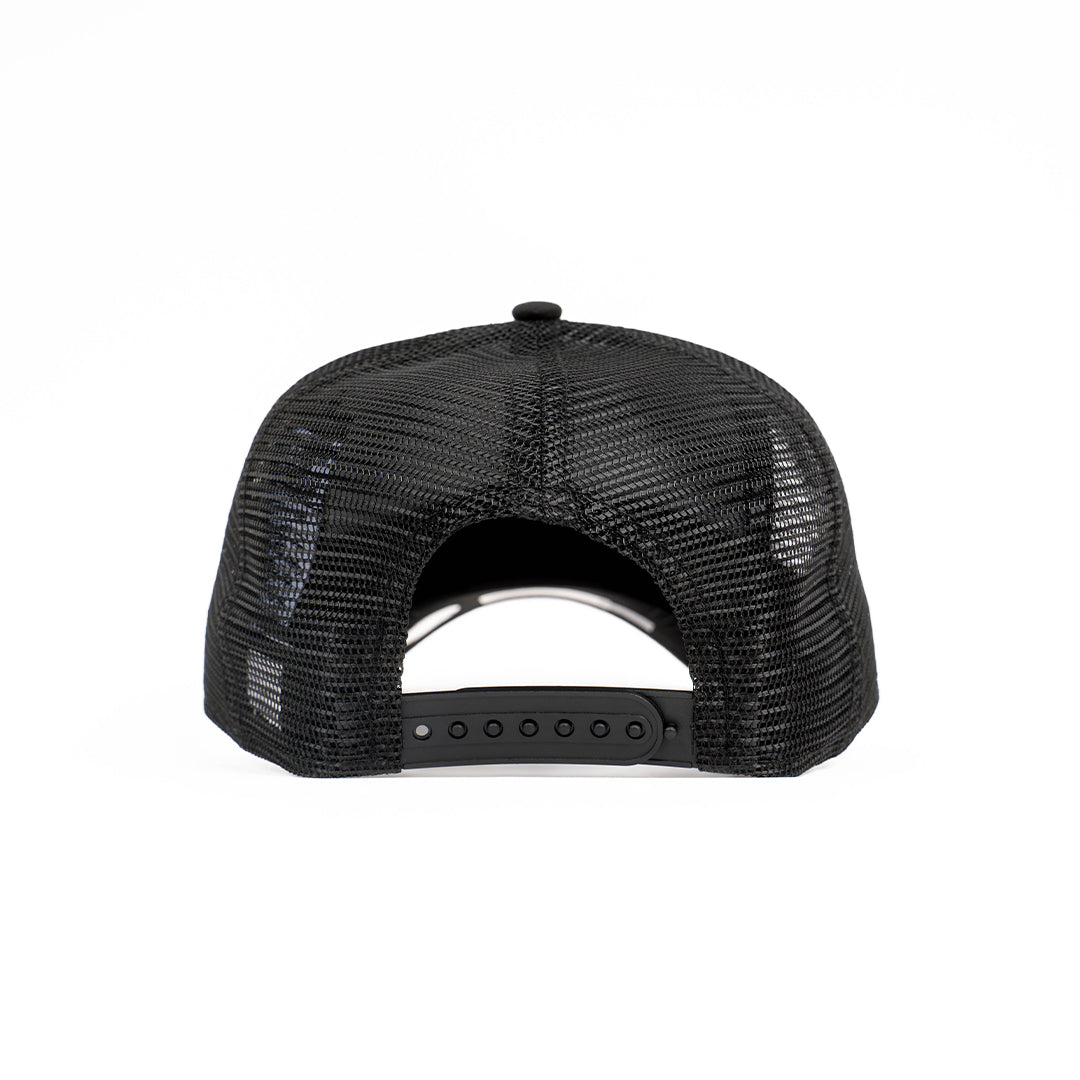9FORTY A-Frame Trucker New York Yankees Black Snapback