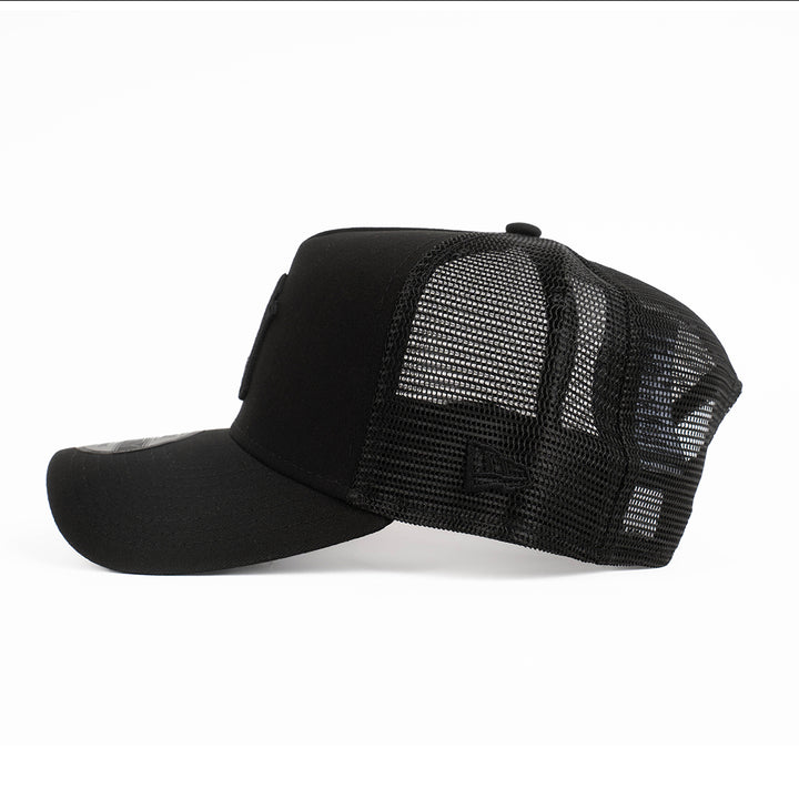 9FORTY A-Frame Trucker New York Yankees Black Snapback