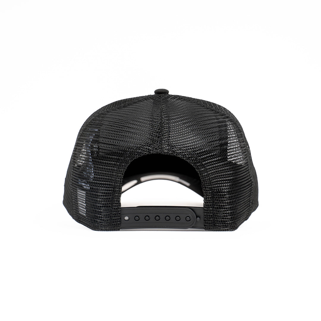 9FORTY A-Frame Trucker Los Angeles Dodgers Black Snapback
