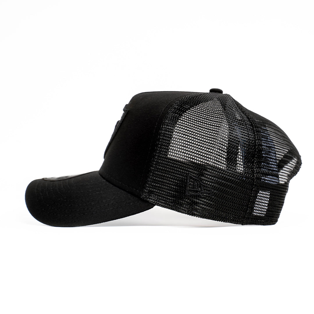 9FORTY A-Frame Trucker Las Vegas Raiders Black Snapback