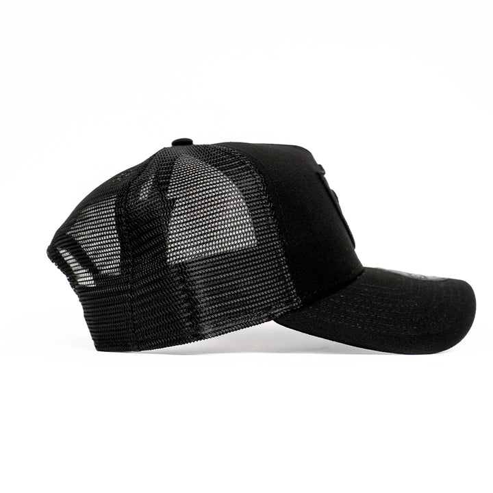 9FORTY A-Frame Trucker Las Vegas Raiders Black Snapback