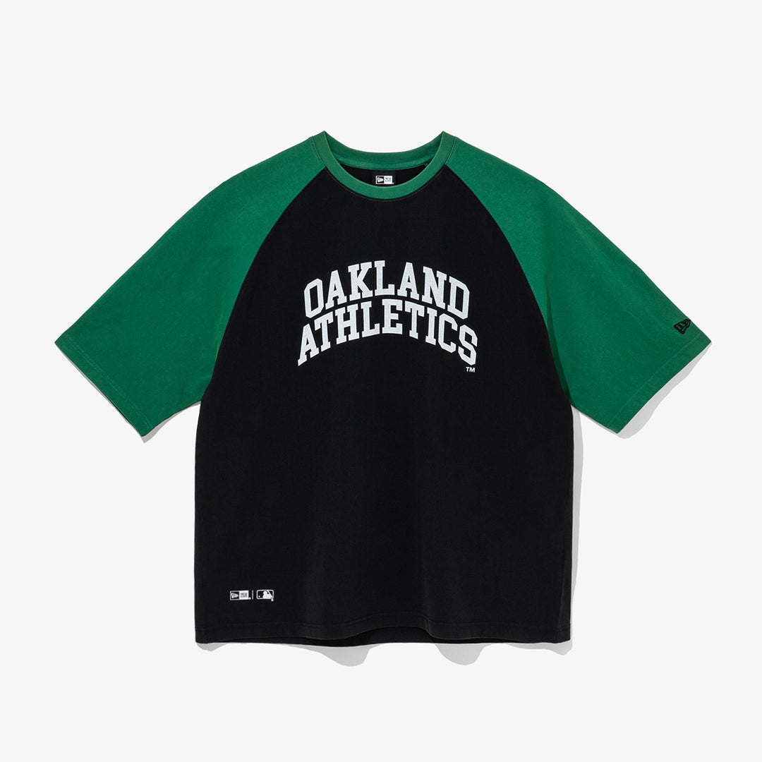 Oakland Athletics MLB Arch Black Short Sleeve T-Shirt – New Era