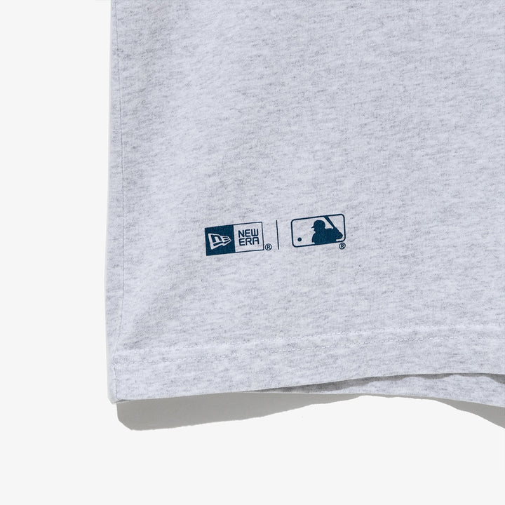Los Angeles Dodgers MLB Arch Heather Gray Short Sleeve T-Shirt