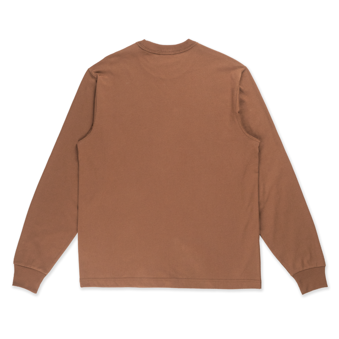 New York Mets Timeless Minimal Toffee Long Sleeve T-Shirt