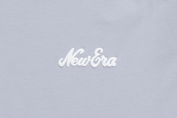 New Era Script Timeless Minimal Gray Long Sleeve T-Shirt
