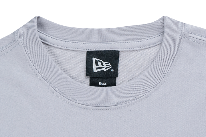 New Era Script Timeless Minimal Gray Long Sleeve T-Shirt