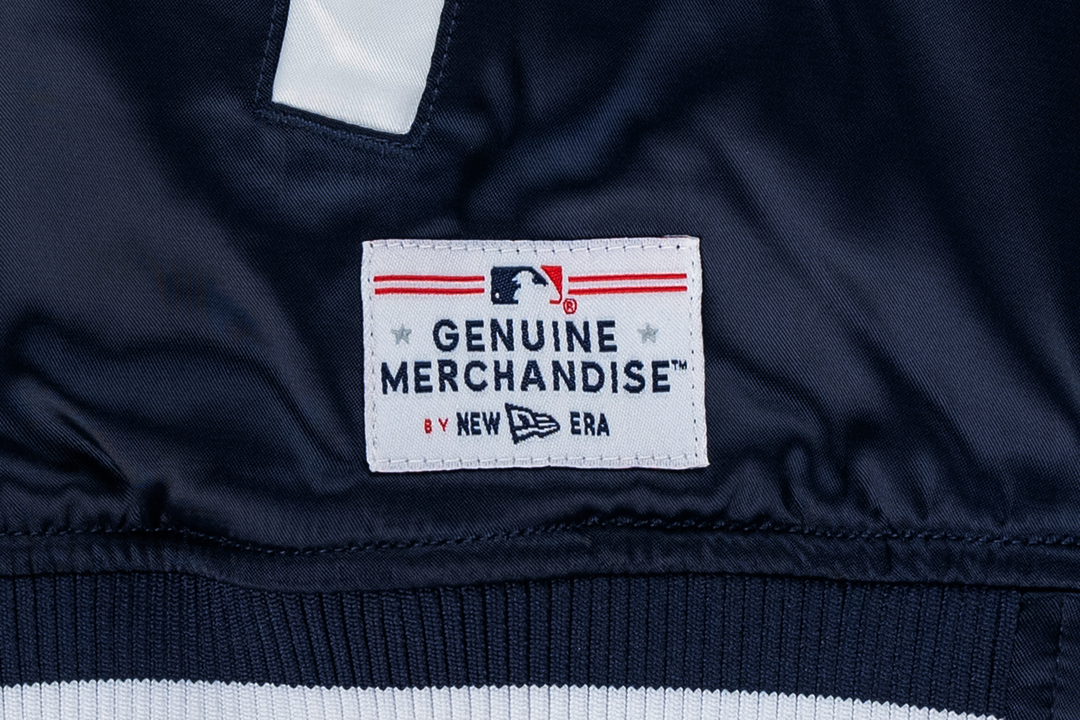New York Yankees Timeless Minimal Black Light Padded Baseball Jacket
