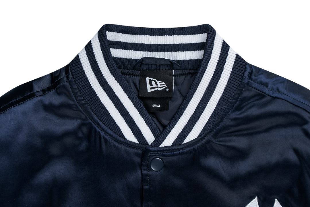New York Yankees Timeless Minimal Black Light Padded Baseball Jacket