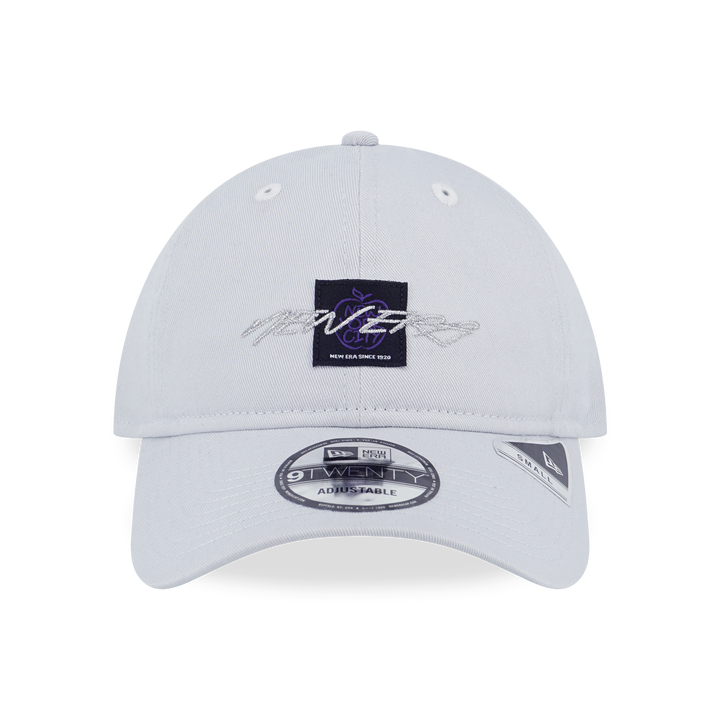 9TWENTY Small New Era ODE To NY Silver Snow Adjustable
