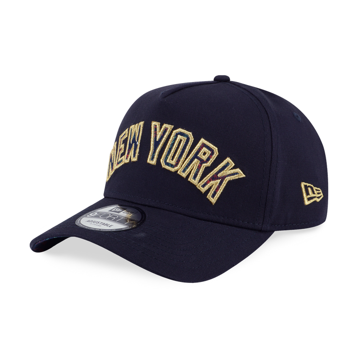 9FORTY A-Frame New York Yankees Winter Whisper Navy Adjustable