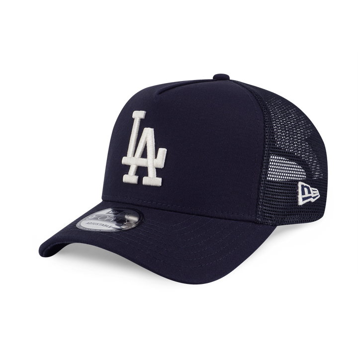 9FORTY A-Frame Trucker Los Angeles Dodgers Color Era Oceanside Blue Snapback