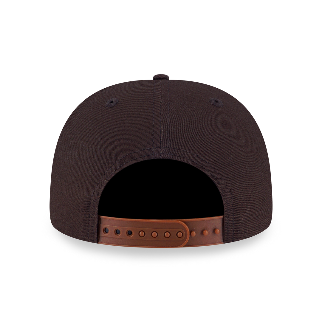 9FORTY A-Frame Los Angeles Dodgers MLB Metal Crest Chocolate Snapback