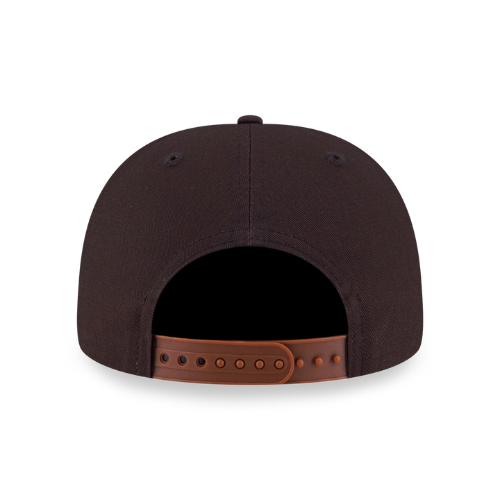 9FORTY A-Frame Los Angeles Dodgers MLB Metal Crest Chocolate Snapback