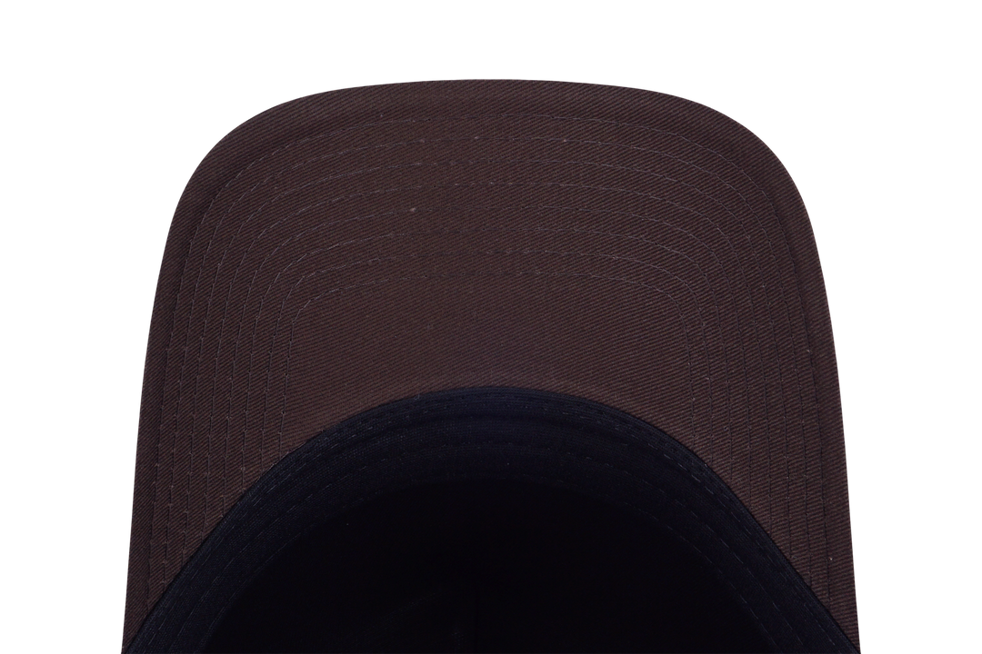 9FORTY A-Frame Los Angeles Dodgers MLB Metal Crest Chocolate Snapback